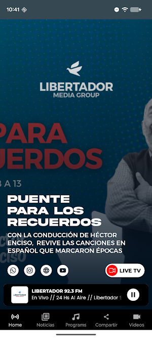 Libertador 92.3 FM Screenshot 0