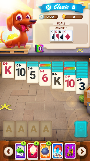 Solitaire Pets Adventure - Free Classic Card Game Screenshot 0