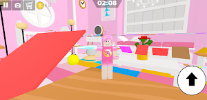 Girl Bedroom House Parkour Screenshot 0