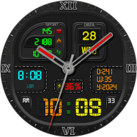 Hybrid ATROMAT WS39 Watch face