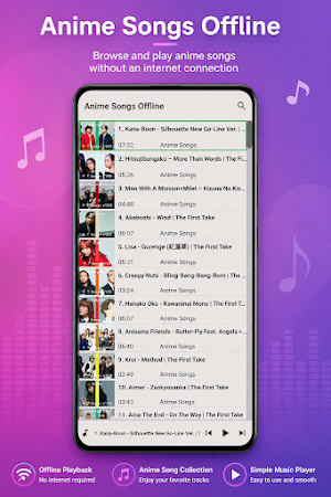 Anime Songs Offline Screenshot 0