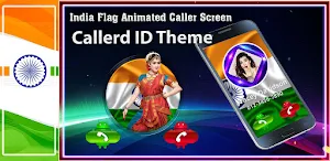 India Flag Animation Caller ID Screenshot 1