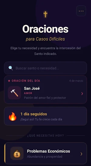 Oraciones para Casos Difíciles Screenshot 0