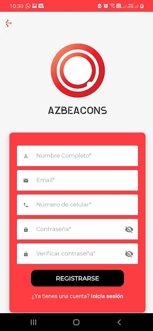 AzBeacon Screenshot 2