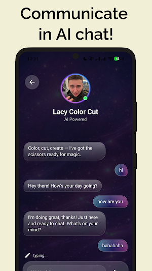 Lacy Fake Video Call & Chat Screenshot 3