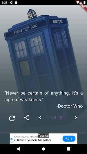 Doctor Who Quotes Screenshot 3