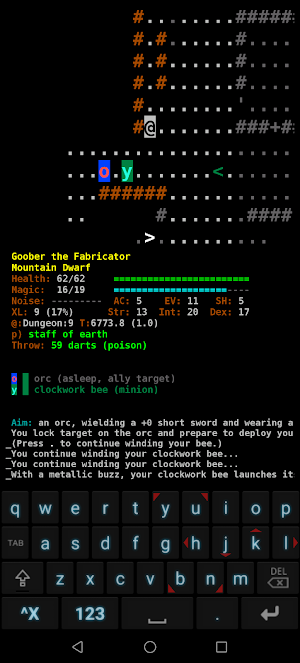 Dungeon Crawl Stone Soup ASCII Screenshot 3
