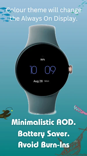 Calm Fishing Watch Face Screenshot 3