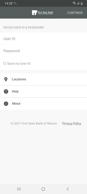 First State Bank of Warren Screenshot 0