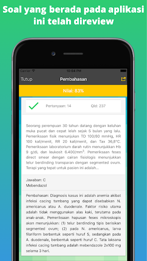 OneShot UKMPPD: Latihan Soal Ujian UKMPPD Screenshot 3