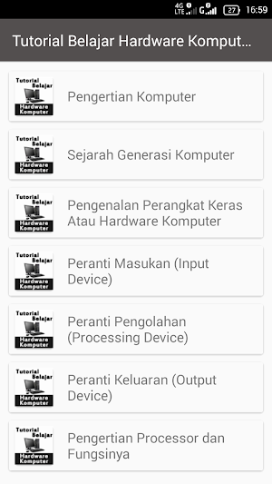 Tutorial Belajar Hardware Komputer Screenshot 0