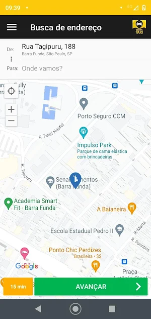 Serra Táxi Screenshot 2