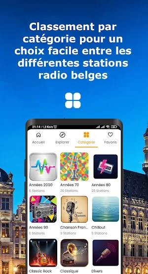 Radio Belgique: Radios FM Live Screenshot 1
