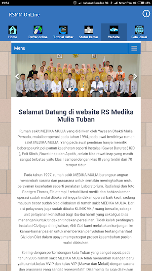 Pendaftaran Pasien Online RS. Medika Mulia Tuban Screenshot 2