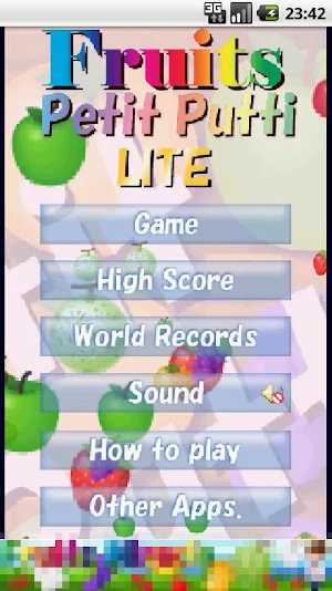 Fruits Petit Putti Lite Screenshot 0