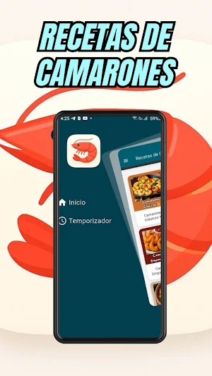 Recetas de Camarones Screenshot 0
