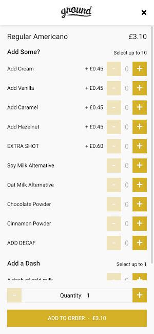 Ground Coffee NI Screenshot 2