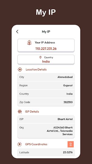 IP Location Tracker & IP Tools Screenshot 2