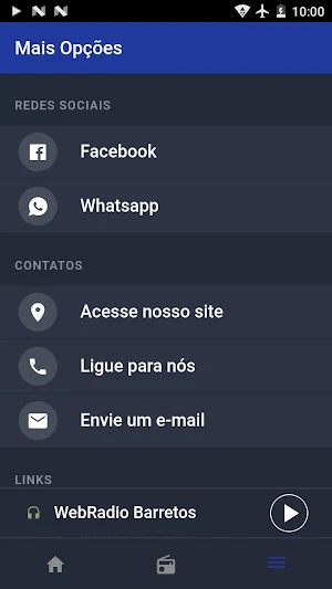 WebRadio Barretos Screenshot 1
