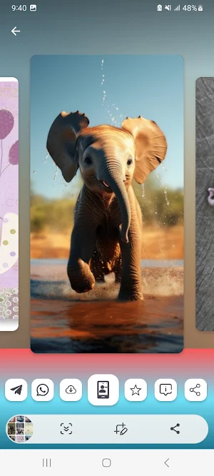 Cute Elephant Wallpapers HD Screenshot 1