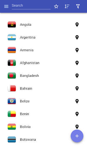 Geography of the countries Screenshot 0