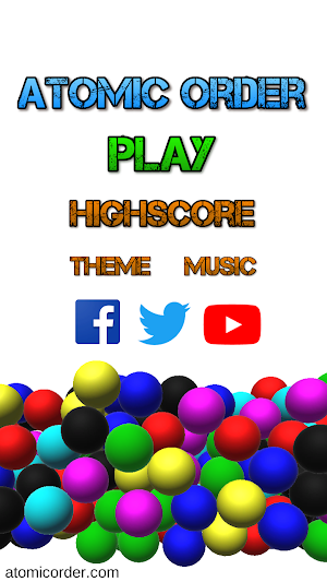 Atomic Order™: 3D Bubble Pop Screenshot 0