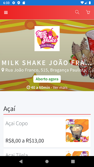 Milk Shake João Franco Screenshot 0