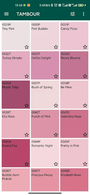 Tambour Paint Colors Screenshot 2