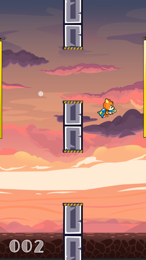 Flying Fox Adventure 3D Game Screenshot 1