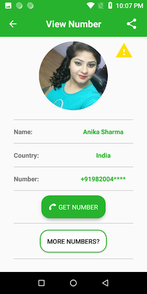 Indian Girls Number For Call Screenshot 2