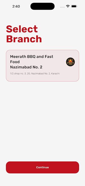Meerath BBQ and Fast Food Screenshot 1