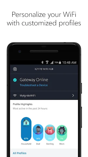 Rogers Ignite WiFi Hub Screenshot 1