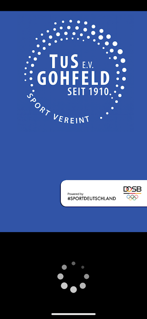 TuS Gohfeld von 1910 e.V. Screenshot 0