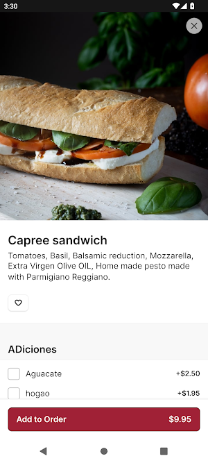 Bolivar Coffee Screenshot 2