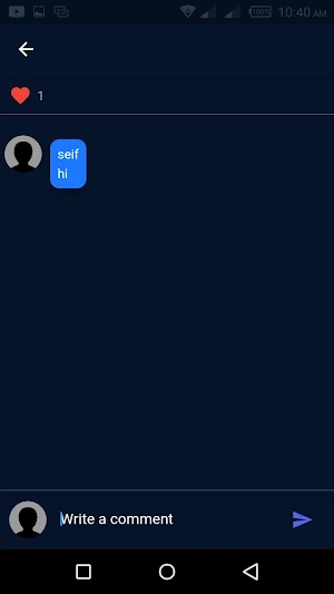 pigeon chat Screenshot 1