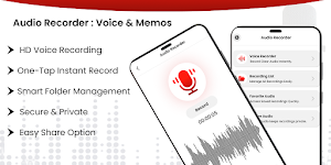 Audio Recorder : Voice & Memos Screenshot 0