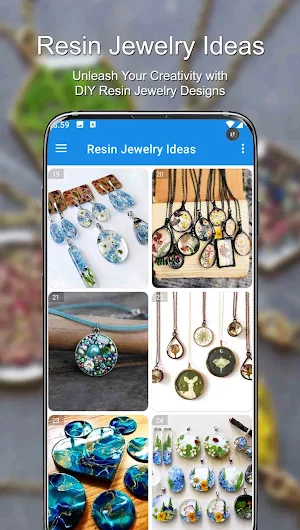 Resin Jewelry Ideas Screenshot 2