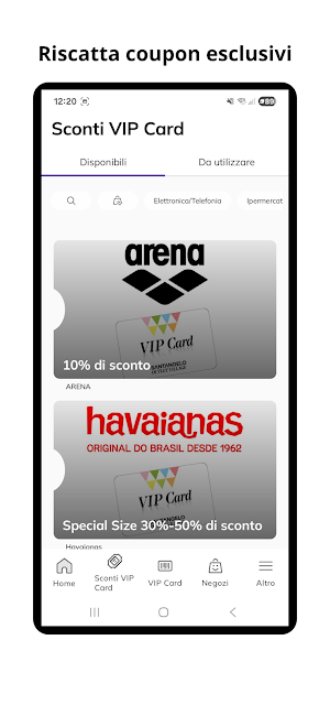 Santangelo Outlet Screenshot 2