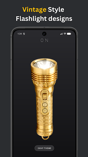 Old Metal Flashlight Screenshot 3