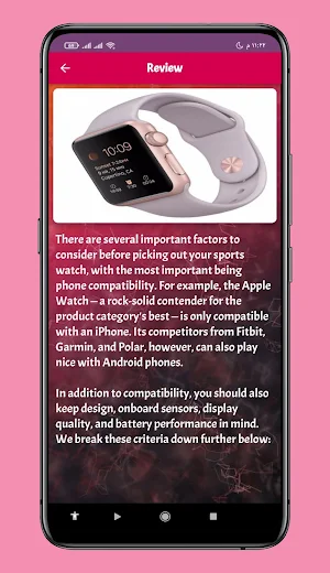 smart sport watch guide Screenshot 1