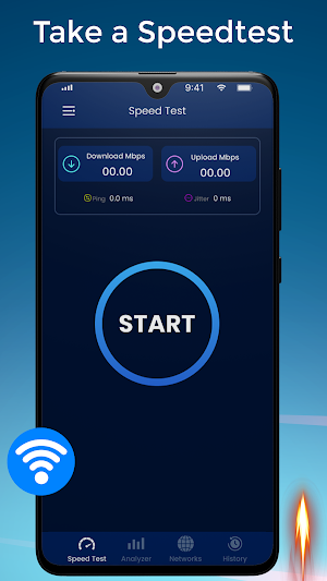 Speed Test & Wifi Speed Test Screenshot 0