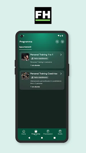 FH club Screenshot 2