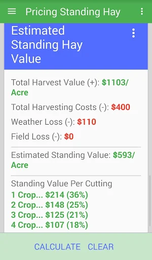 Hay Pricing Screenshot 2