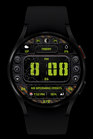 WR 022 Digital Watch Face Screenshot 3