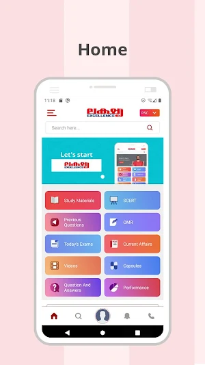 Lakshya excellence- The e-Learning app Screenshot 0