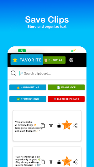 Advanced Clipboard Manager Screenshot 2