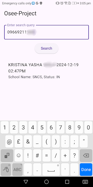 Osee-Monitoring Screenshot 0