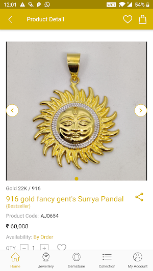 Dhruvarth Art & Chain - Gold Pendant Manufacturer  Screenshot 3