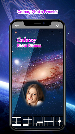 Galaxy - Space Photo Frames Screenshot 1