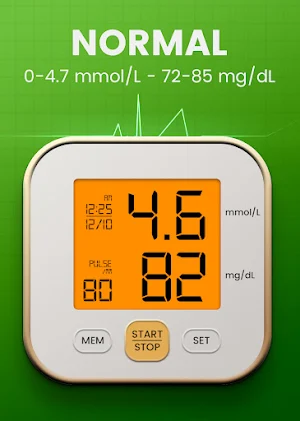 Blood Sugar - Diabetic Checker Screenshot 0